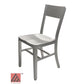 AAA Furniture Solid Back 33" Aluminum Chair