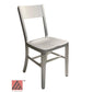 AAA Furniture Solid Back 33" Aluminum Chair