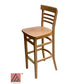 AAA Furniture Steakhouse 43" Natural Bar Stool with Wood Seat