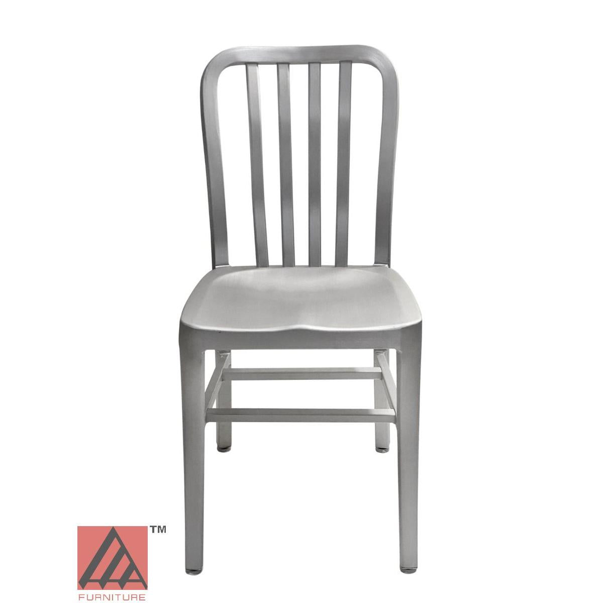 AAA Furniture Vertical Slats 33" Aluminum Chair