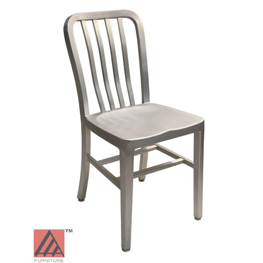AAA Furniture Vertical Slats 33" Aluminum Chair
