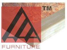 AAA Furniture Wood Edge 30"x48" Laminated Table Top