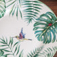 A&B Home 10" Set Of 4 Bundle of 31 Botanical Design Porcelain Round Dinner Plates