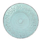 A&B Home 11" Bundle of 267 Rustic Flare Plate Antique Turquoise Dinner Plate