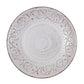 A&B Home 11" Bundle of 396 Rustic Flare Plate Antiqued White Dinner Plate