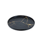 A&B Home 11" Bundle of 73 Japanese-Inspired Black With Gold Detail Dinner Plate