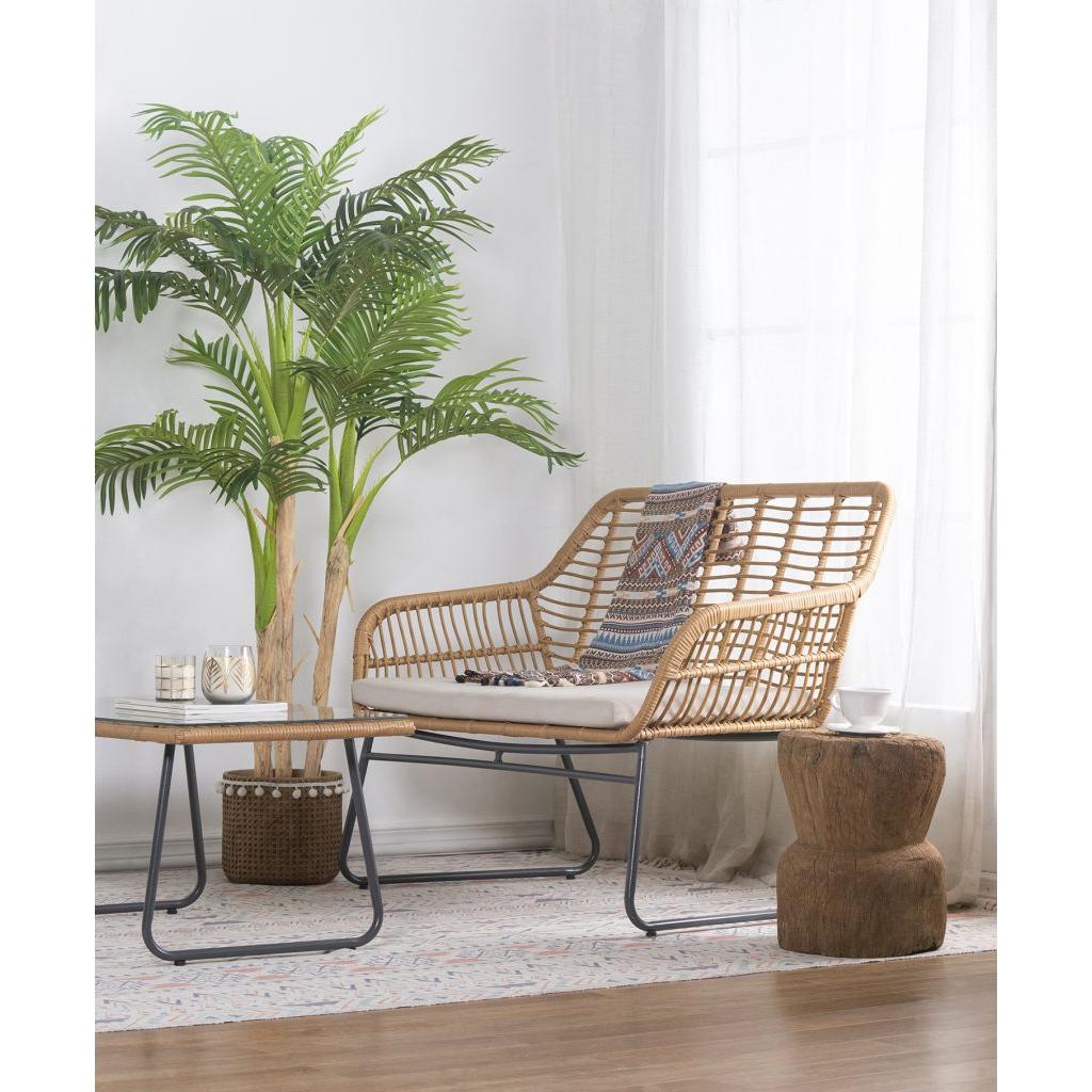 A&B Home 11" x 14" Bundle of 15 Round Wood Antique Design Pedestal Stool