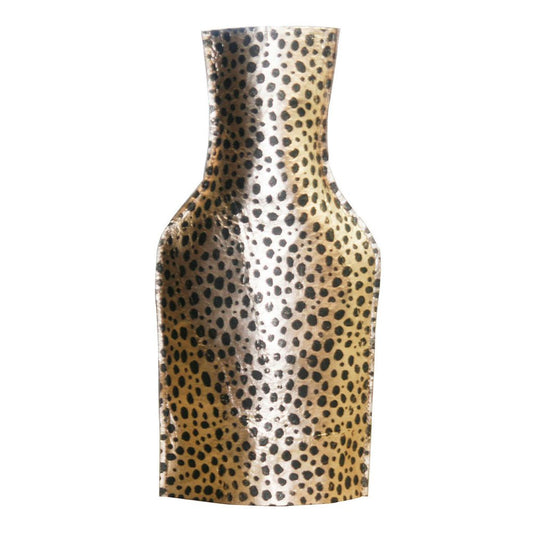 A&B Home 12" x 6" Bundle of 79 Vibrant Leopard Design Leathered Wine Bottle Cover