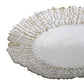 A&B Home 13" Bundle of 168 Stallard Gold and White Decorative Plate