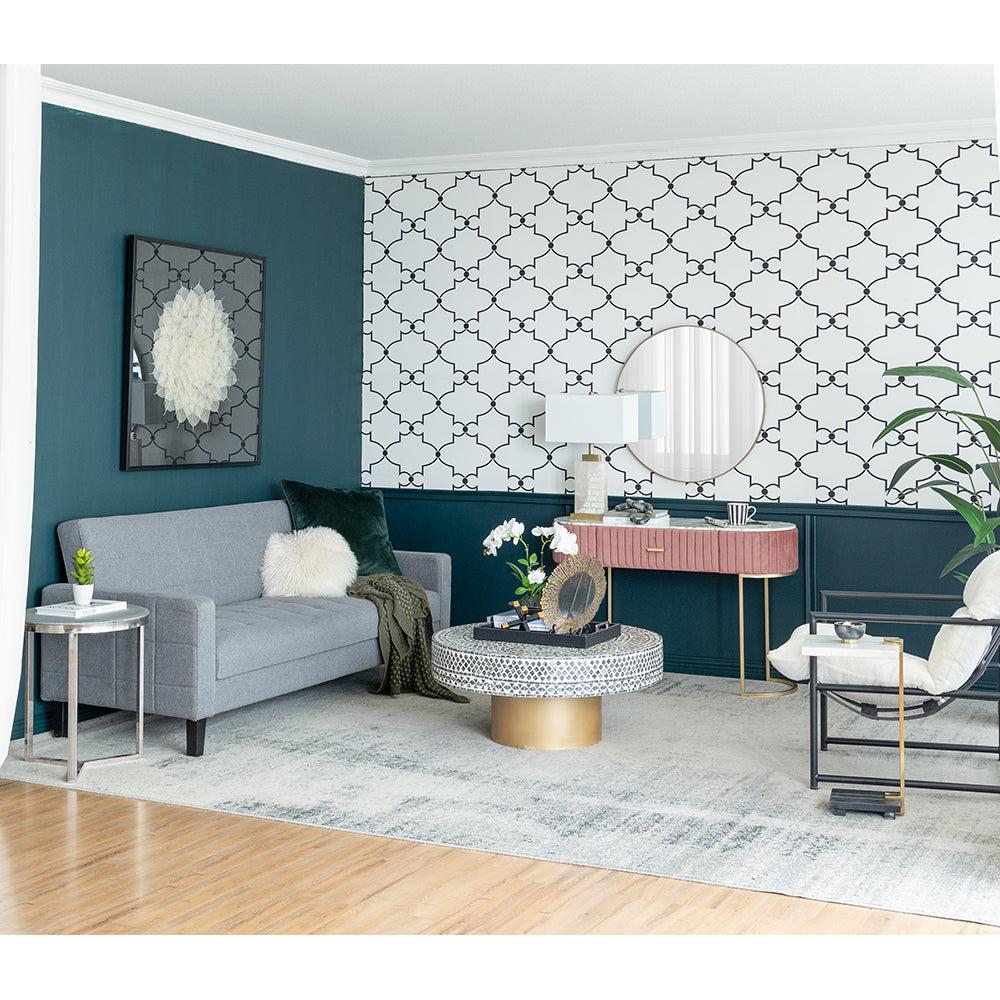 A&B Home 13" Bundle of 168 Stallard Gold and White Decorative Plate