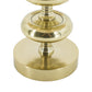 A&B Home 14" x 14" Bundle of 15 Agate Cake Stand With Gold Metal Base