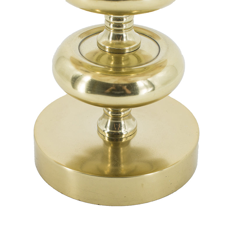 A&B Home 14" x 14" Bundle of 15 Agate Cake Stand With Gold Metal Base
