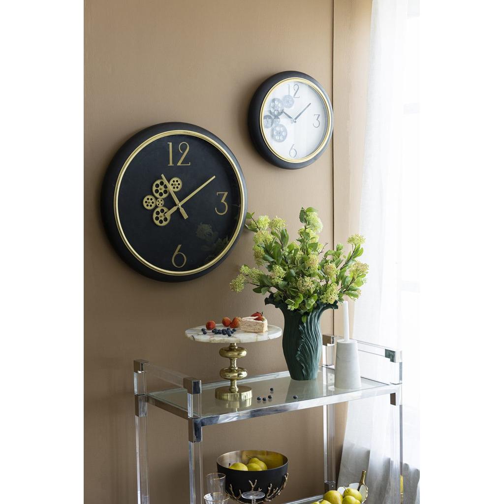 A&B Home 14" x 14" Bundle of 15 Agate Cake Stand With Gold Metal Base