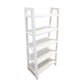 A&B Home 14" x 52" Bundle of 8 White Mahogany Wood Display Unit Shelving