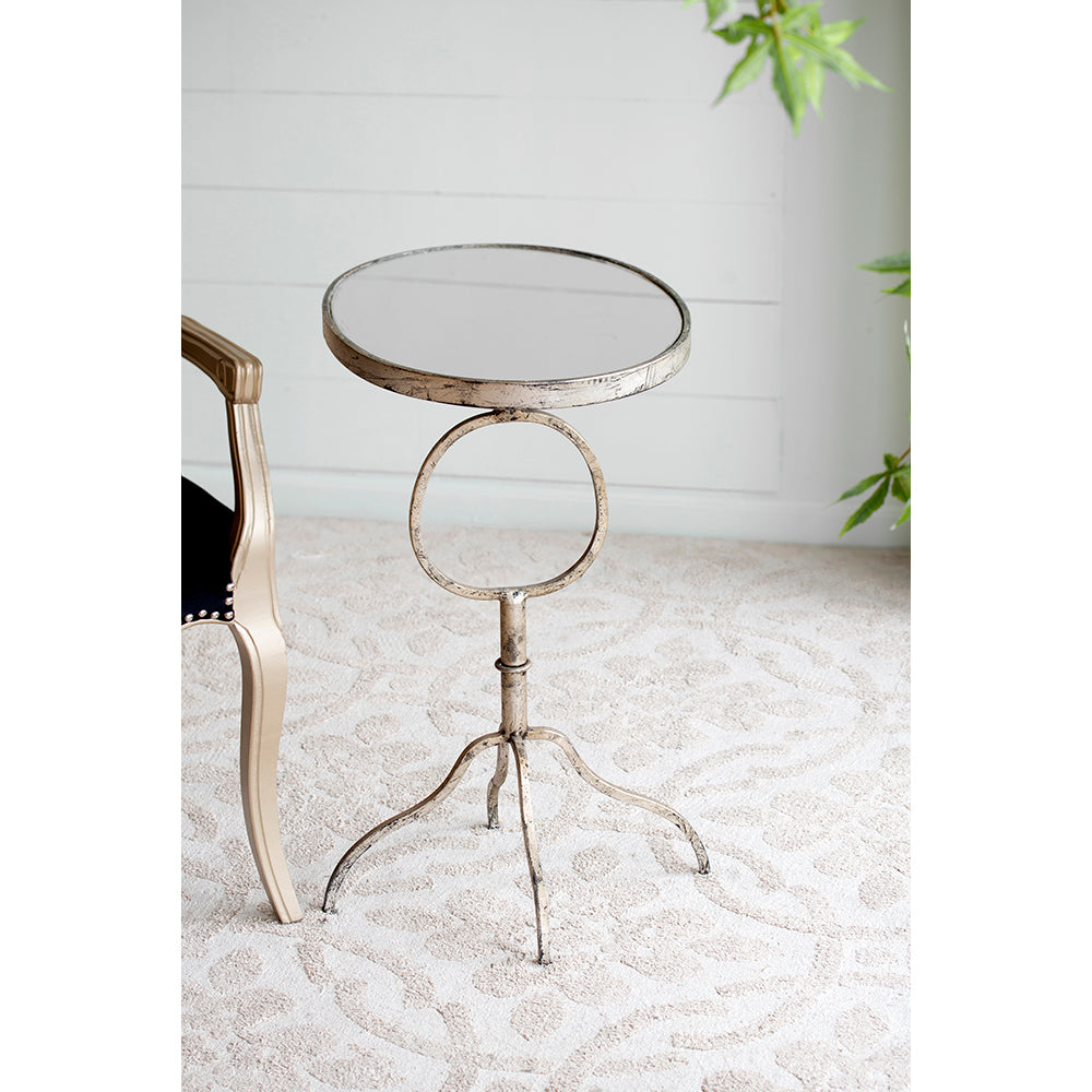 A&B Home 15" x 28" Bundle of 18 Gold Oval Table