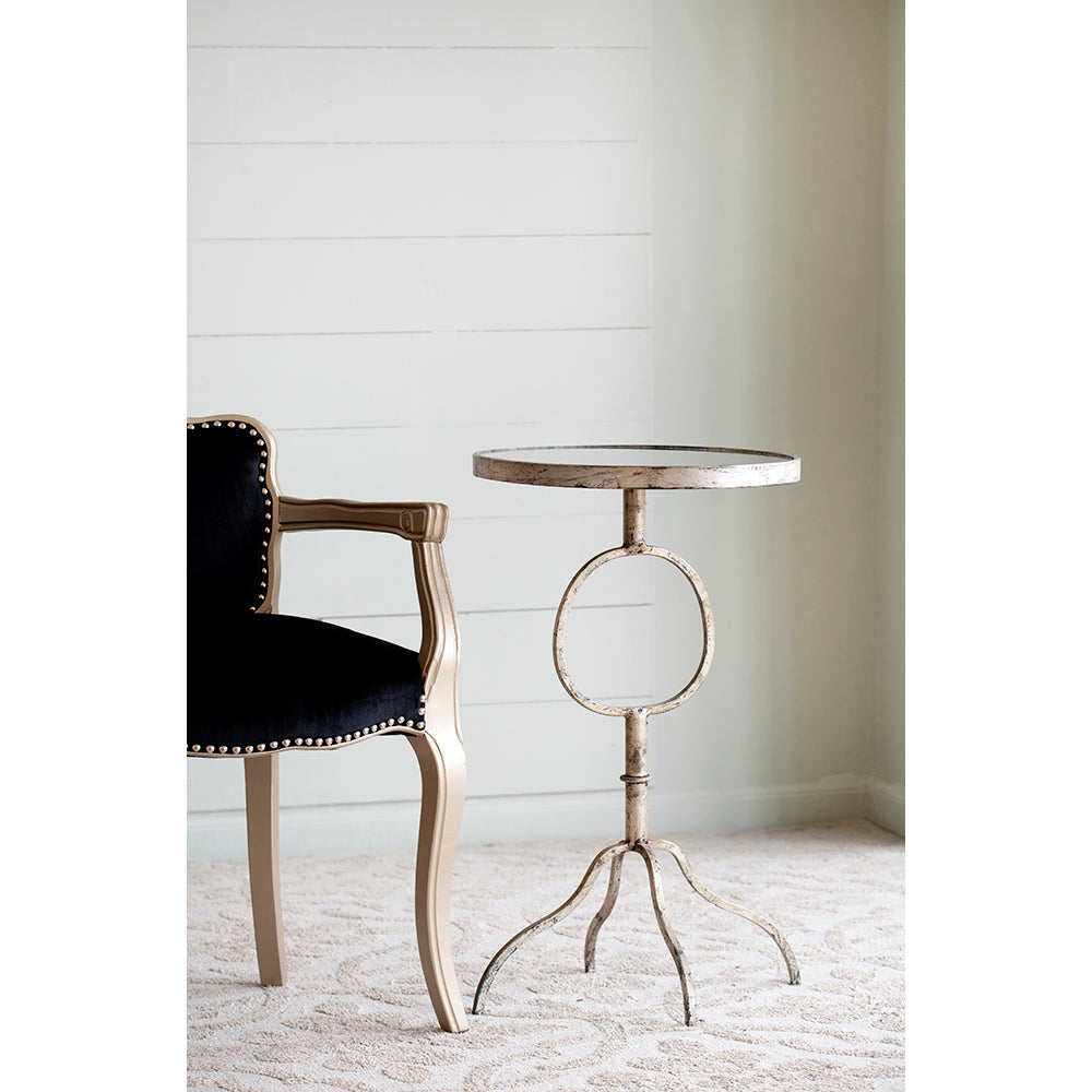 A&B Home 15" x 28" Bundle of 18 Gold Oval Table