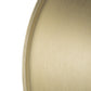 A&B Home 16" x 20" Bundle of 15 Round White and Gold Side Table with Pebbled Stand and Pedestal Base