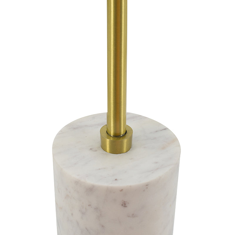 A&B Home 16" x 22" Bundle of 15 Round White Inlay Frame With Marble Base Table