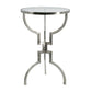 A&B Home 16" x 24" Bundle of 11 Hourglass-Shaped Silver Accent Table