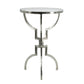 A&B Home 16" x 24" Bundle of 11 Hourglass-Shaped Silver Accent Table