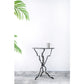 A&B Home 16" x 24" Bundle of 11 Hourglass-Shaped Silver Accent Table