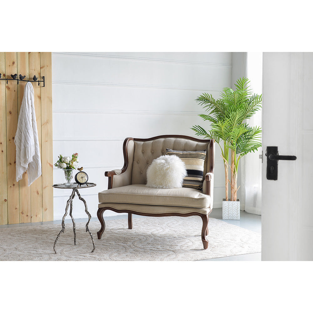 A&B Home 16" x 24" Bundle of 16 Round Silver Antique Aluminum Twig Cross Table