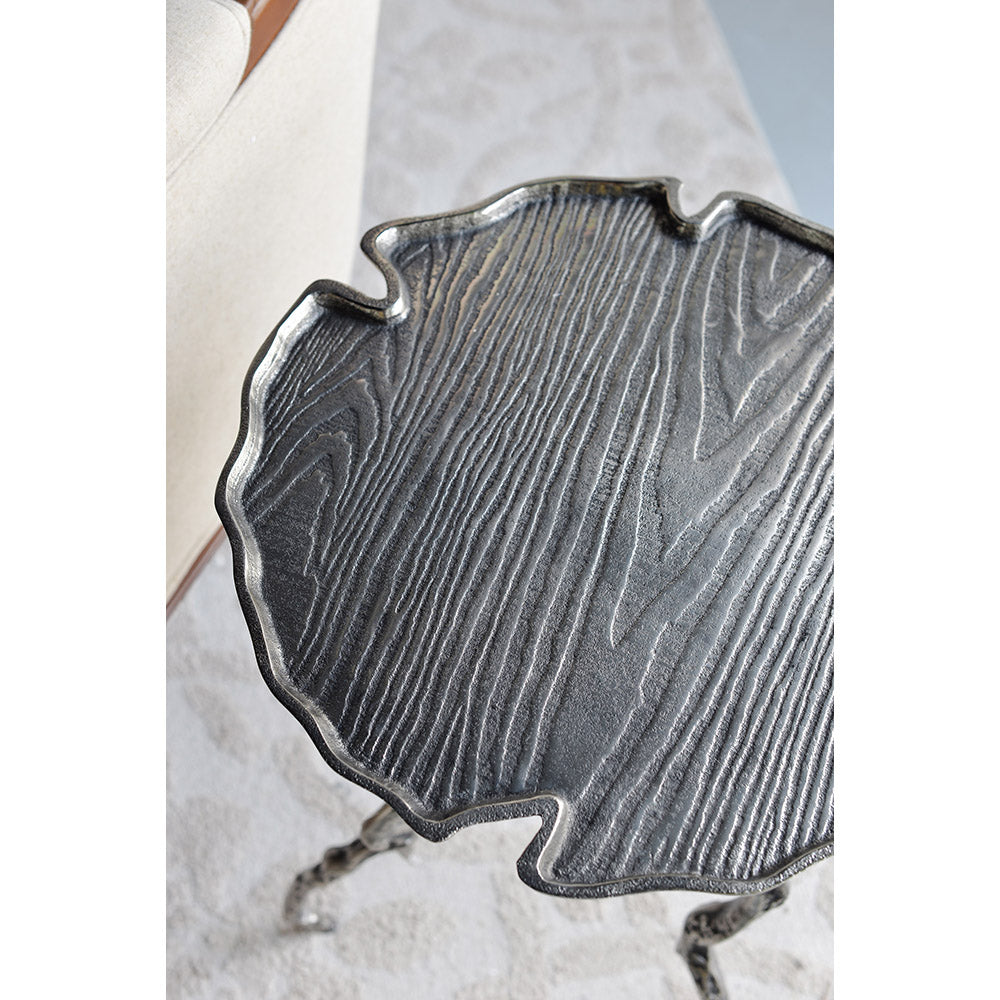 A&B Home 16" x 24" Bundle of 16 Round Silver Antique Aluminum Twig Cross Table