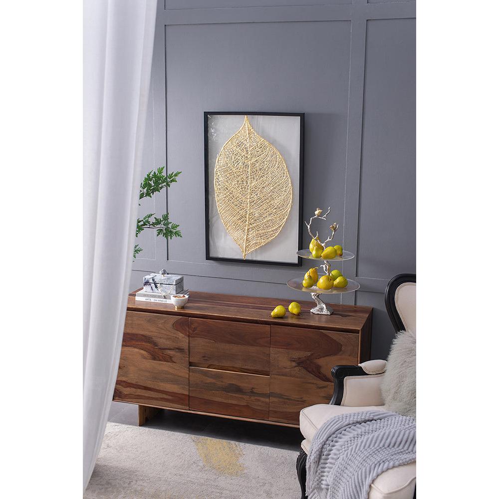 A&B Home 16" x 24" Bundle of 24 Atelier Two-Tier Clear Serving Plates With Winding Branch Shape and Charming Bird Ornaments