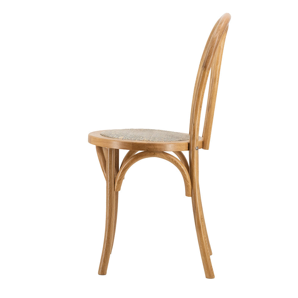 A&B Home 16" x 35" Bundle of 14 Rounded Back Wooden Chair