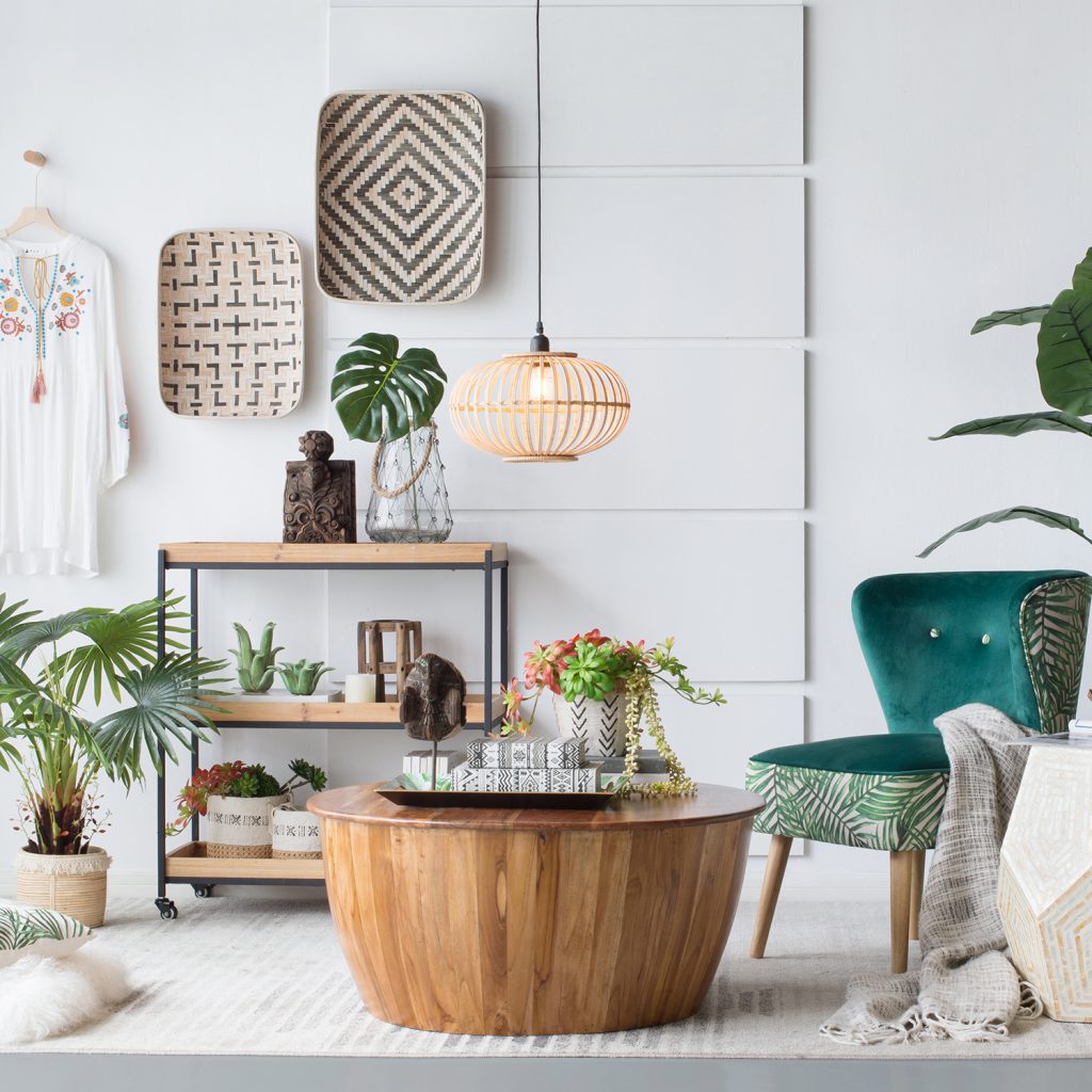 A&B Home 18" x 18" Bundle of 20 Hexagonal Multi-Colored Capiz Stool