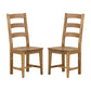 A&B Home 18" x 43" Set of Two Bundle of 6 Wooden Dining Chairs