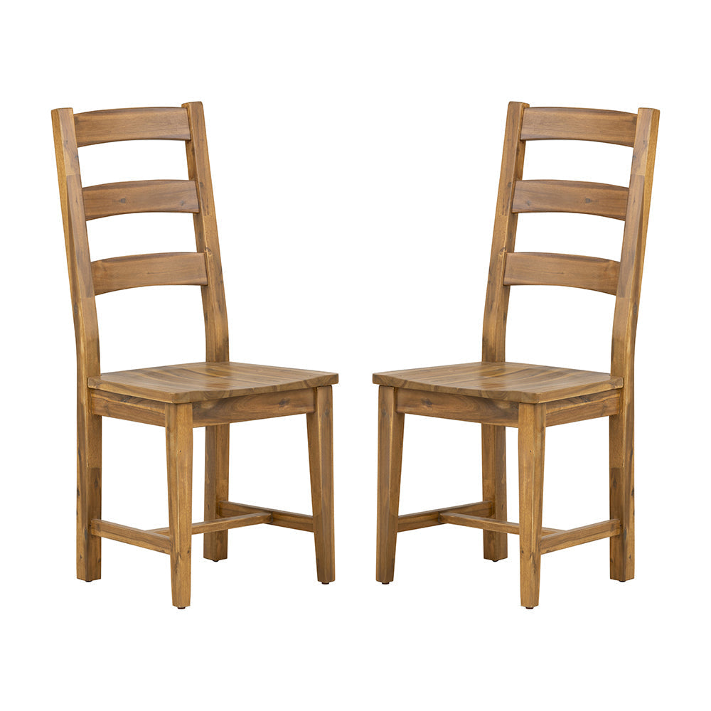 A&B Home 18" x 43" Set of Two Bundle of 6 Wooden Dining Chairs