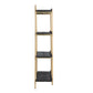 A&B Home 18" x 44" Bundle of 30 Black Four-Tiered Shelving