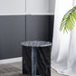 A&B Home 20" x 22" Bundle of 14 Round With Black Marble Coffee Table