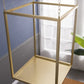 A&B Home 20" x 28" Bundle of 12 Rectangular Golden Iron Stand With Chain