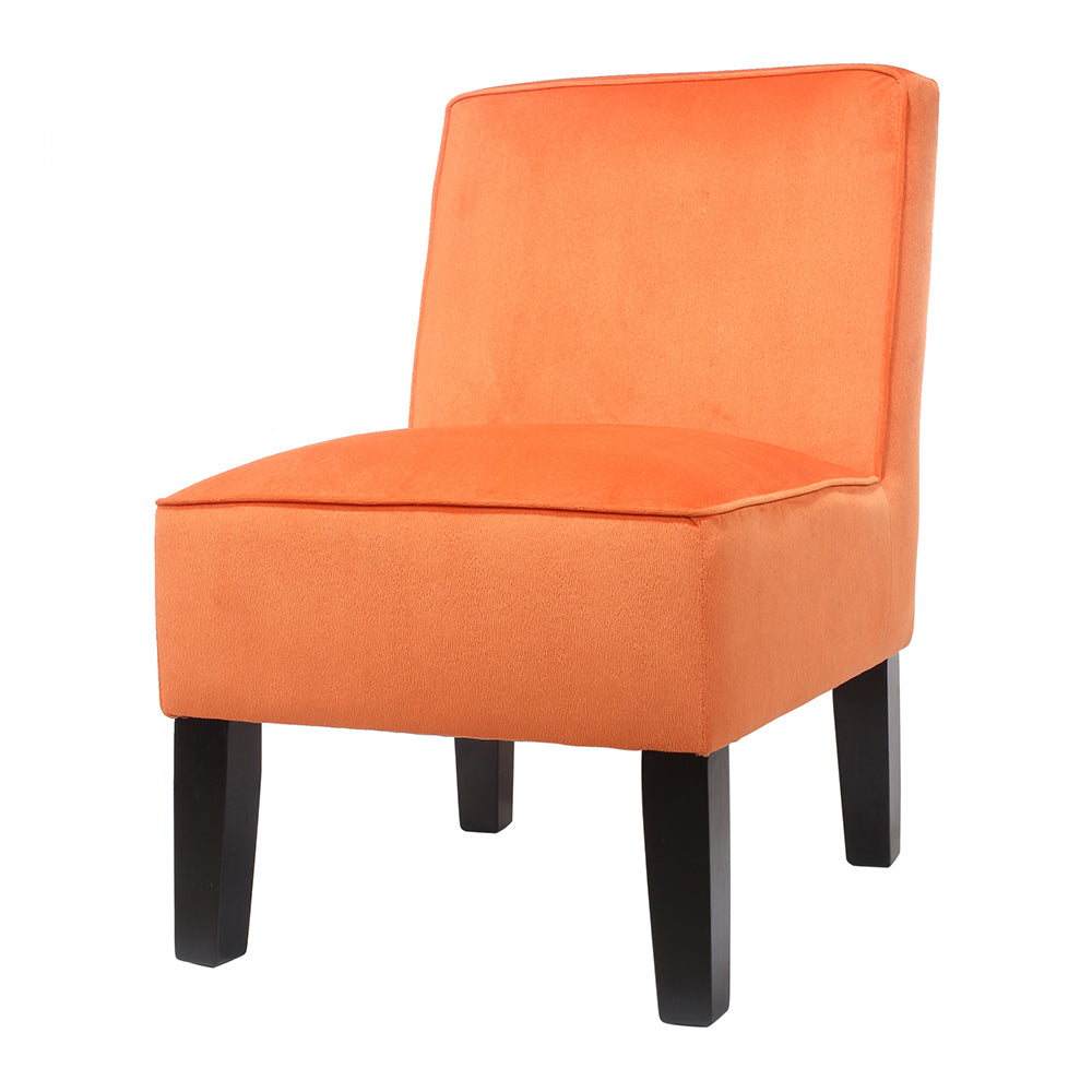 A&B Home 22" x 33" Bundle of 11 Orange Accent Chair