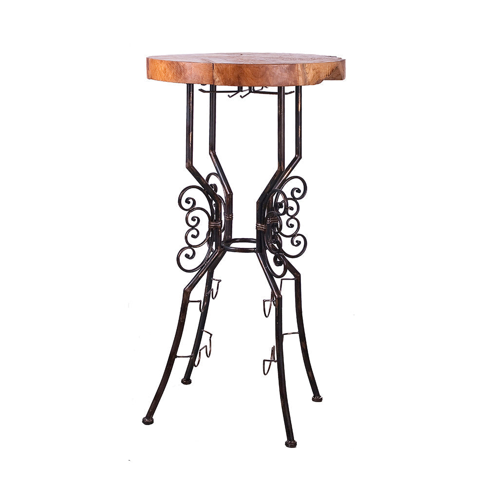 A&B Home Wooden Tabletop Bar Table