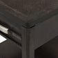 A&B Home 24" x 25" Bundle of 10 Rectangle-Shaped Dark Brown Wooden End Table With Single Drawer