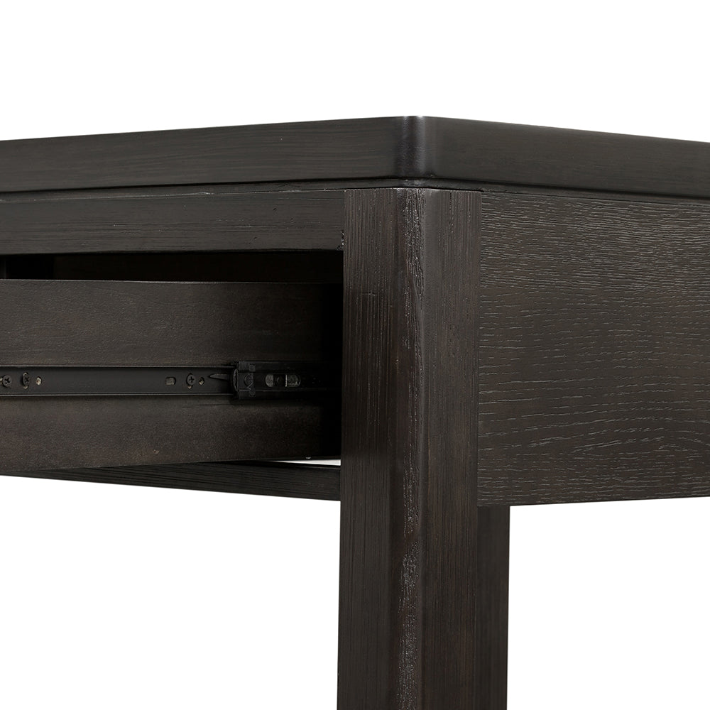 A&B Home 24" x 25" Bundle of 10 Rectangle-Shaped Dark Brown Wooden End Table With Single Drawer