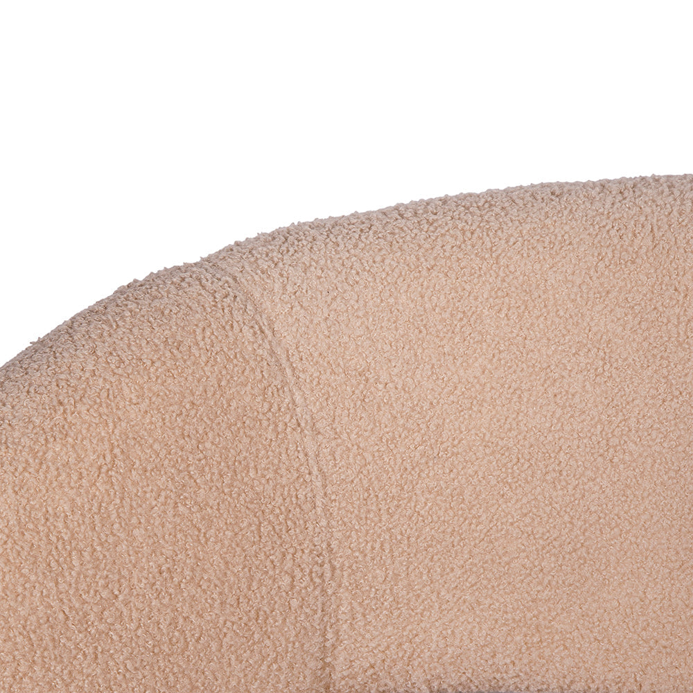 A&B Home 26" x 29" Bundle of 5 Orange Swivel Barrel Chair with Raised Back