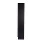 A&B Home 26" x 76" Bundle of 6 Rectangular Black Three-Tiered Wooden Shelves