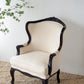 A&B Home 32" x 48" Bundle of 3 Two-Toned Black and White With Wingback Design Arm Chair