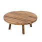 A&B Home 36" x 15" Bundle of 6 Round Acacia Wood Coffee Table