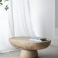 A&B Home 36" x 15" Bundle of 8 Oval-Shaped Cream Cement Coffee Table