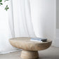 A&B Home 36" x 15" Bundle of 9 Oval-Shaped Cream Cement Coffee Table
