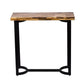 A&B Home 36" x 35" Bundle of 5 Urban Industrial Matte Black Console Table