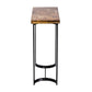A&B Home 36" x 35" Bundle of 5 Urban Industrial Matte Black Console Table