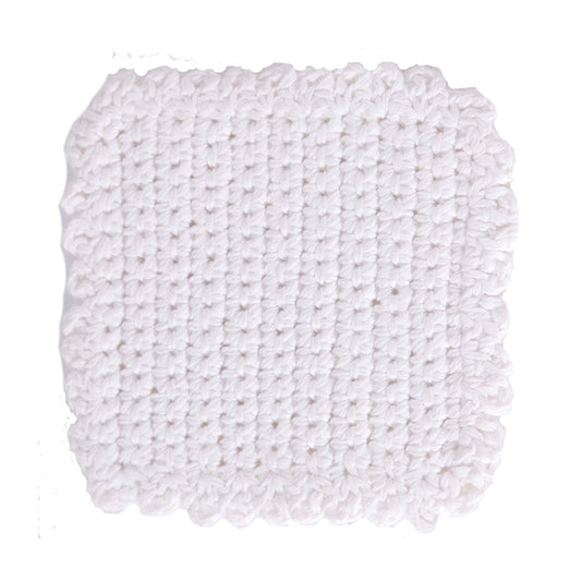 A&B Home 4" Bundle of 572 Square-Shaped White Cotton Coaster