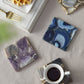 A&B Home 4" Set of Four Bundle of 26 Purple Quartz Coasters