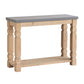 A&B Home 42" x 31" Bundle of 7 Rectangular Gray Wooden Console Table